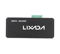 Decodificador DMX512 para Luces LED, Controlador de 4 Canales, Driver para Tira LED RGBW, DC12V - 24V - Control Preciso, Alta Compatibilidad, Ideal para Iluminación Profesional