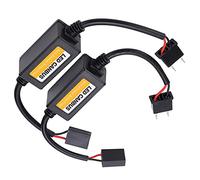 Decodificador LED, 2 Piezas 30cm Eliminador de Fallas de Luz LED, Decodificador H7 de Luz LED Antiinterferencias y Antiflash, para Eliminación de Fallos LED