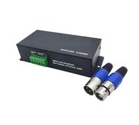 Decodificador LED RGB RGBW DMX512, 8 A, 3 canales, 4 canales, controlador DC12-24 V(WM-AM013B 3CH)