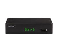 Denver DTB-148 descodificador para televisor Ethernet (RJ-45), Terrestre Full HD Negro