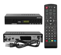 Decodificador TDT HD - DVB-T T2 H.265 HEVC Full HD PVR, HDMI, SCART, USB, Sintonizador de TV Digital Terrestre, decodificador terrestre, Receptor Digital de Alta definición 1080p
