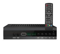 Decodificador TDT HD HDMI Euroconector DVB-T2 H.265 HEVC Para TV Antigua Con Sintonizador Integrado y Reproductor USB