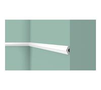 Decoflair Moldura de poliestireno decorativa kit de marco CL1 (2 x 39 cm, 2 x 59 cm, Polímero extruido de alta densidad (HDPS))