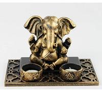 Decohouse - Centro Ganesha Decorativo - Centro Jardin Velas Zen Buda - Regalo Original Barato