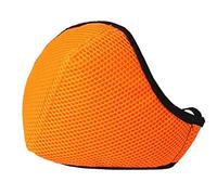 Decohouse Mascarilla deportiva naranja tejido 3D homologada reutilizable producto español