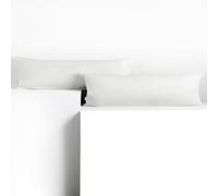 DecoKing 2 Fundas de Almohada 40x145 cm de Jersey 100% Algodón Peinado Amber con Cremallera