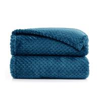 DecoKing Henry Manta de Microfibra 150x200 Extra Suave y Blanda Muy Cómoda Caliente y Ligera Azul Oscuro