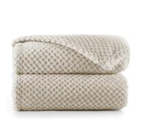 DecoKing Henry Manta de Microfibra Doble 220x240 Extra Suave y Blanda Muy Cómoda Mante de Cama Caliente y Ligera Capuchino