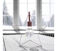 DecoKing Star Prince - Lámpara LED (5 unidades, luz blanca cálida, funciona con pilas)