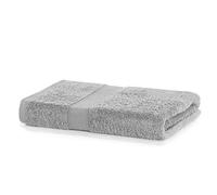 DecoKing Toalla de Baño 70 x 140 cm Acero Algodón Bambú Viscosa Absorbente Antibacteriano Plata Gris