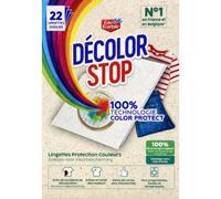 Decolor Stop - Protectores de colores - Evita los accidentes de decoloración - Preserve el brillo de los colores - Todos los programas textiles y temperaturas - Menos ciclos - Más ahorros - x22