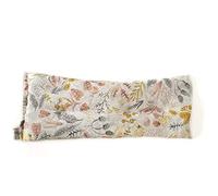 Decolores | Cojín Térmico de Semillas | 15 x 40 cm | Aroma a Eucalipto | Efecto Calor y Frío | Apto para Microondas y Congelador | Estampado de Hojas