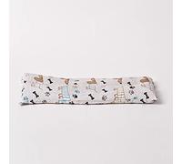 Decolores | Cojín Térmico de Semillas | 15 x 40 cm | Aroma a Hierbas Naturales | Efecto Calor y Frío | Apto para Microondas y Congelador | Funda Lavable | Estampado de Perros