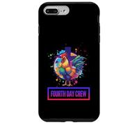 DeColores Cursillo Rainbow Gallo Católico Carcasa para iPhone 7 Plus/8 Plus