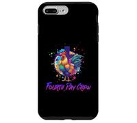 DeColores Cursillo Rainbow Gallo Católico Carcasa para iPhone 7 Plus/8 Plus