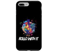 DeColores Cursillo Rainbow Gallo Católico Carcasa para iPhone 7 Plus/8 Plus