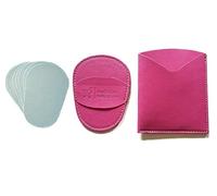 Decolores - Pack de Guante Depilatorio Corporal y Recambios - Depilación Natural de Silicio - Depiladora sin Dolor y Natural - Pieles Normales y Sensibles - Vegano - Color Rosa