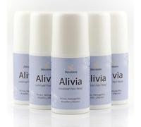 Decolores - Roll On Alivio Dolor Muscular y Articular 60ml con Árnica y Harpagofito - Gel Antiinflamatorio Natural para Golpes, Contracturas y Hematomas - Efecto Frío y Rápida Absorción - Pack de 5
