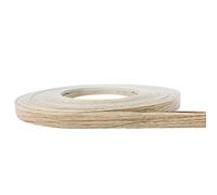 DecoMeister Cinta de Melamina de Borde 21mm x 25m - Canto para Muebles Adhesivo - Protector de Bordes Termoadhesivo para Estanterías y Mesas - Tira para Cantos con Plancha - Roble Grand Natural