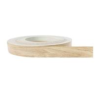 DecoMeister Cinta de Melamina de Borde 40mm x 25m - Canto para Muebles Adhesivo - Protector de Bordes Termoadhesivo para Estanterías y Mesas - Tira para Cantos con Plancha - Roble Aceitado