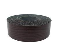 DecoMeister Cinta de Melamina de Borde 40mm x 50m - Canto para Muebles Adhesivo - Protector de Bordes Termoadhesivo para Estanterías y Mesas - Tira para Cantos con Plancha - Castaño Wenge