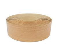 DecoMeister Cinta de Melamina de Borde con Adhesivo Termofusible Para Cantos Cintas Adhesivas Para Planchar Para Muebles Tableros Armarios Estantes Chapa Efecto Madera 40mm x 50m Patrón Haya Clara