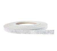 DecoMeister Cinta de Melamina de Borde con Adhesivo Termofusible Para Cantos Cintas Adhesivas Para Planchar Para Muebles Tableros Armarios Estantes Chapa Para Cantear 21mm x 50m Patrón Bellato Gris