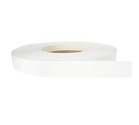 DecoMeister Cinta de Melamina de Borde con Adhesivo Termofusible Para Cantos Cintas Adhesivas Para Planchar Para Muebles Tableros Armarios Estantes Chapa Para Cantear 40mm x 15m Blanco Brillante