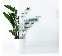 DecoMeister Lámina Adhesiva para Ventanas Vinilo Autoadhesivo Sin Pegamento para Cristales Película Estática para Cocina Papel Decorativo para Mampara Proteccion de Privacidad En Rollo 45 x 150 cm