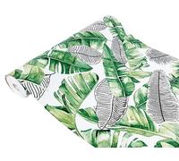 DecoMeister Lámina Autoadhesiva Para Pared Vinilo Adhesivo Hojas Exóticas Para Muebles Papel Decorativo Para Forrar En Rollo Para Cocina Armarios Encimeras Decoración Para Hogar 45 x 100 cm