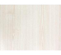 DecoMeister Papel Adhesivo Efecto Madera Fresno Blanco Lámina Autoadhesiva Para Muebles Vinilo Decorativo Para Forrar Pegatina Para Cocina Mesa Encimera Pared Armario En Rollo 67,5 x 50 cm