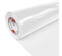 DecoMeister Papel Adhesivo Transparente Para Libros Vinilo Protector Autoadhesivo Para Muebles Forro de PVC Para Encuadernación Lámina Para Armarios Mesas Encimeras Cubierta En Rollo 33 x 200 cm
