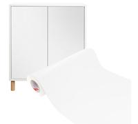 DecoMeister Papel Decorativo Adhesivo Para Muebles Blanco Mate Lámina Para Forrar Puerta Armario Vinilo Autoadhesivo Impermeable Para Exterior Mesa Encimera Pegatina Para Cocina En Rollo 63x600 cm