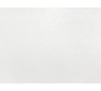 DecoMeister Vinilo Adhesivo para Muebles 45x50 cm - Papel Decorativo con Efecto Cutáneo para Cocina, Armarios y Mesa - Lámina Autoadhesiva Termoformable, Impermeable y Lavable - Cuero Blanco