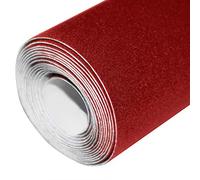 DecoMeister Vinilo Adhesivo Para Muebles de Terciopelo Papel Autoadhesivo Tipo Fieltro Para Encimera Mesa Bricolaje Para Forrar Lámina Decorativa Película Decoración En Rollo 45 x 150 cm Rojo