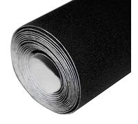 DecoMeister Vinilo Adhesivo Para Muebles de Terciopelo Papel Autoadhesivo Tipo Fieltro Para Encimera Mesa Bricolaje Para Forrar Lámina Decorativa Película Decoración En Rollo 90 x 240 cm Negro