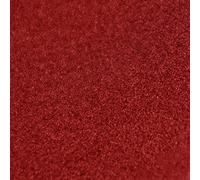 DecoMeister Vinilo Adhesivo para Muebles Efecto Terciopelo 45x50 cm - Papel Decorativo para Renovación de Mesas Armarios y Forrar Interiores - Rollo Opaco Grueso - Rojo
