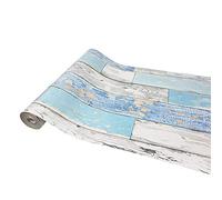 DecoMeister Vinilo Autoadhesivo Imitación Madera Marina Vintage Papel Adhesivo Para Cocina Encimera Puertas Lámina Para Muebles Pegatina Decorativa En Rollo Para Forrar 67,5 x 100 cm Por Metros