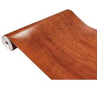 DecoMeister Vinilo Imitacion de Madera Calwados Papel Adhesivo para Muebles Autoadhesivo Lámina Decorativa para Cocina Pared Puertas para Forrar En Rollo Aspecto Madera 90 x 490 cm