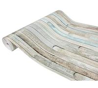 DecoMeister Vinilo Imitacion de Madera Motivo Rio Océano Papel Adhesivo Para Muebles Autoadhesivo Lámina Decorativa Para Cocina Pared Puertas Para Forrar En Rollo Aspecto Madera 45 x 200 cm