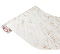 DecoMeister Vinilos Autoadhesivos Para Muebles Imitacion Marmol Papel Adhesivo Para Cocina Pared Puertas Láminas Decorativas Decoracion En Rollo Para Forrar 45 x 490 cm Carrara Beige