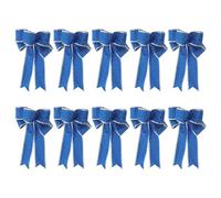 DECOMELODY 10 Lazos Colgantes para Adornos Navideños Coronas Navideñas Decoración Navideña Práctica Lazos para Fiestas Adornos Navideños Decoración para El