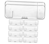 DECOMELODY 10 Piezas Caja Transparente para Cuchillas de Afeitar Estuche Portátil Protector Resistente y Ligero para Almacenamiento y Viaje