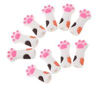 DECOMELODY 10 Protectores De Silicona Para Pinzas Pinzas Para Uñas De Gato Fundas Para Alicates De Pedicura Tapas Para Tijeras De Cutícula Tapas De Silicona Para Manicura Fundas De
