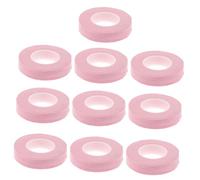 DECOMELODY 10 rollos Cinta Adhesiva para Dedos de Guitarra y Guzheng de Cinta Autoadhesiva de Algodón Transpirable de Protección para Uñas Interpretación de Instrumentos de Cuerda