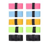 DECOMELODY 10 Unidades De Sobregrip De Bádminton Antideslizante Cinta Absorbente Para Agarre De Bádminton Cinta Para Raqueta De Tenis Bandas Para El Sudor Protector Antideslizante Para