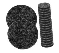 DECOMELODY 100 Piezas Unidades Almohadillas Aroma para Colgantes Difusor Recambios Algodón Fibra para Aceites Esenciales Compatibles con Collares Difusores Gris Oscuro