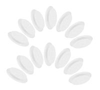 DECOMELODY 100 Piezas Unidades Soporte para Pestañas Adhesivo sin Base Paleta Forma de Flor para Extensión de Pestañas Bandeja Ligera y Compacta Organizador Desechable para Profesionales de