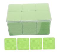 DECOMELODY 1080 Piezas Limpiador de Pestañas Disco de Algodón Paño de Limpieza para Pegamento de Pestañas y Esmalte de Uñas Toallitas de Algodón Absorbentes para Limpieza