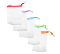 DECOMELODY 10piezas Bolsa De Malla De Jabón Espumante Saco Para Jabón Para Lavado y Corporal Compacto y Portátil